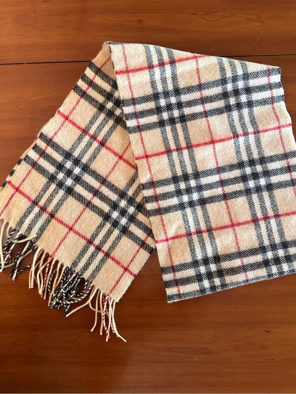 Foxford Ireland 100% Lambswool Plaid Tartan Scarf NWT Fringe Wrap